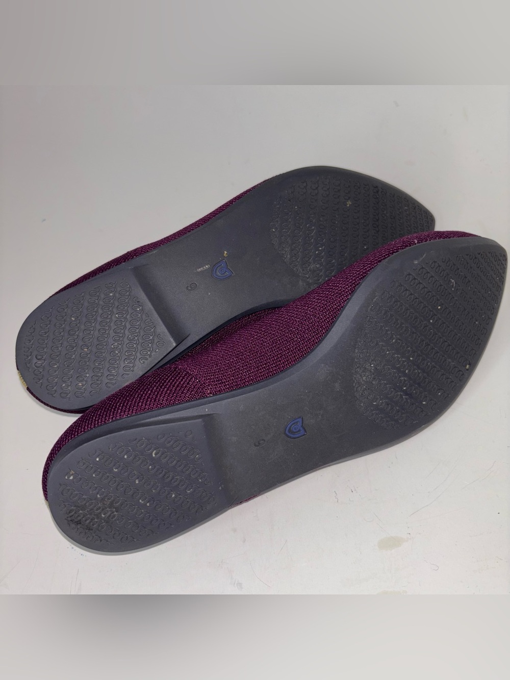 Rothy's Women's The Point Flat Pointed Toe Size 9 Orchid Purple - Picture 9 of 13